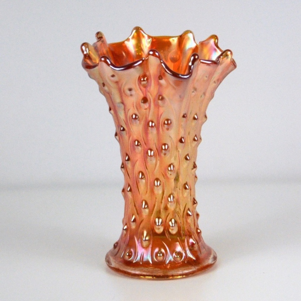 Northwood Vintage Marigold Tree Trunk Vase
